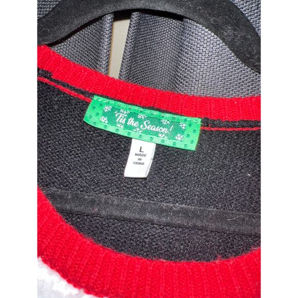 Ugly Christmas Sweater Xmas Size Large - Picture 2 of 3